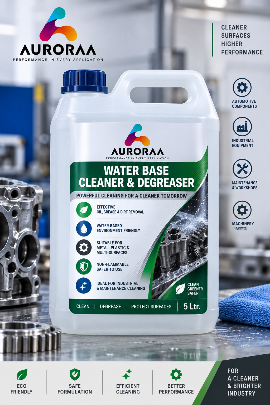Water Base Cleaner & Degreaser